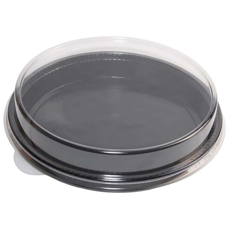 <p>Serving Tray Black PET Coated Paperboard 13430