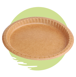 20690 Natural Kraft Plate