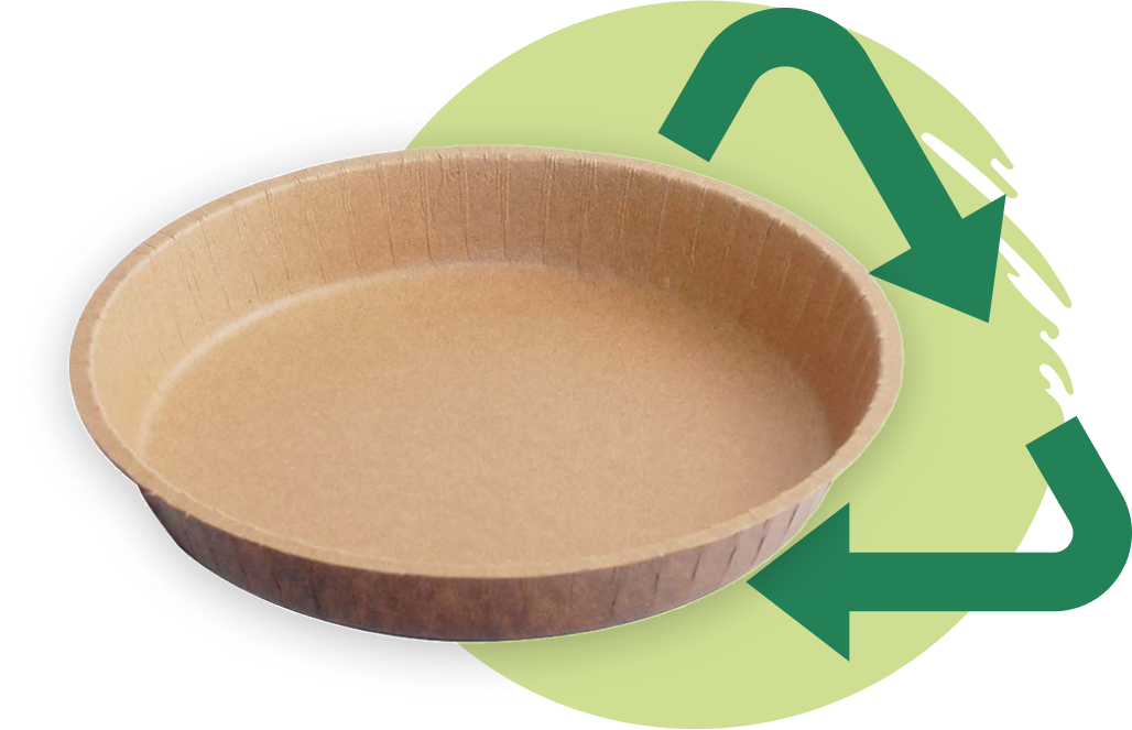 SOLUT! Pizza Trays Reduce Plastic